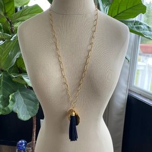 Stella & Dot Carla Tassel Necklace